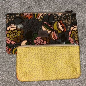 Set of fossil make up travel bags